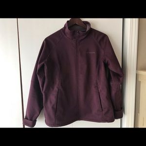 Columbia soft shell jacket